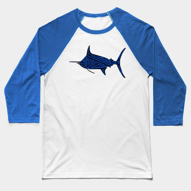 Blue Sails Baseball T-Shirt by AROJA